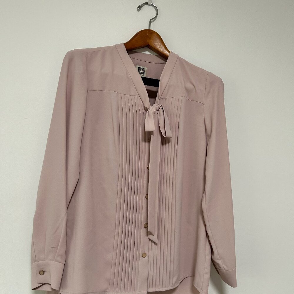 Anne Klein Business Dirty Pink Shirt
